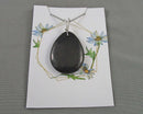 Shungite Gemstone Pendant 1pc J004