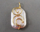 Natural Pearl Gemstone Pendant Z049