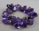 Amethyst Gemstone Bracelet (Vintage) H082-15