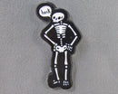 Skeleton That Says "Heck" Enamel Pin 1pc BIN 69
