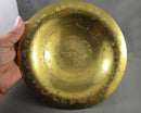 Brass Bowl Engraved (Vintage)