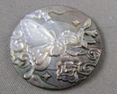 Black Lip Shell Butterfly Cabochon 25mm Z058
