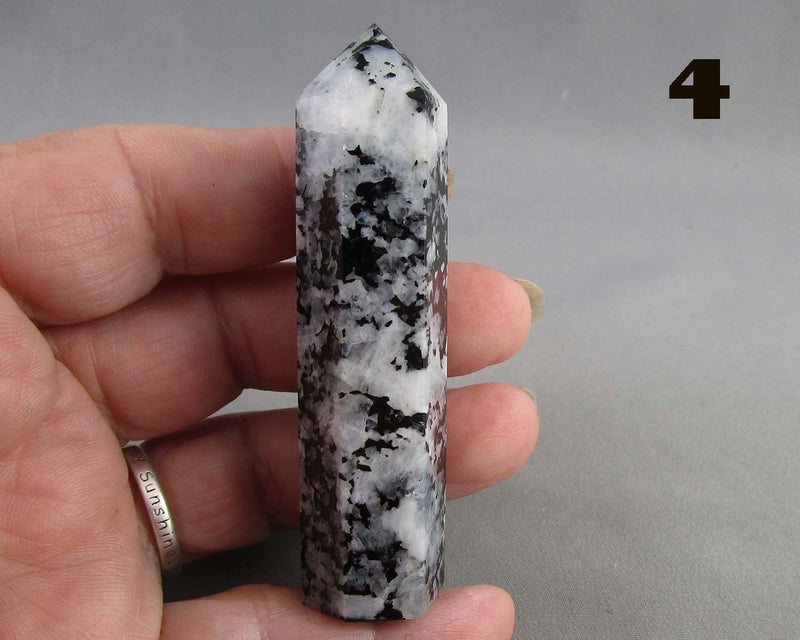 You Choose!  Rainbow Moonstone Standing Points