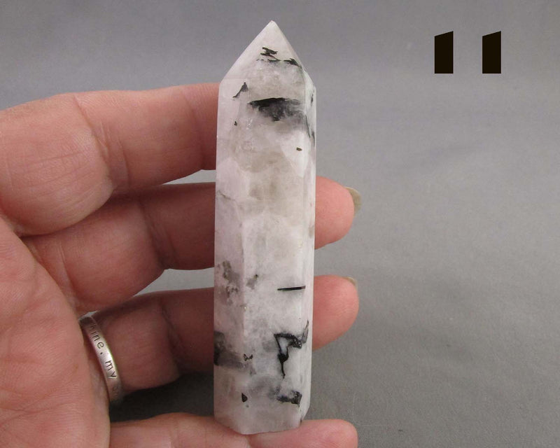 You Choose!  Rainbow Moonstone Standing Points