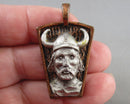 Copper Viking Pendant (Vintage) H085-1
