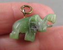 Jade Elephant Gemstone Pendant H085-14