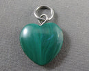 Malachite Gemstone Pendant (Vintage) H085-21