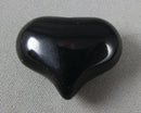 Black Onyx Gemstone Heart 1pc C759