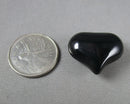 Black Onyx Gemstone Heart 1pc C759