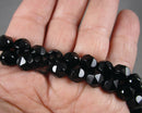 Black Onyx Star Cut Beads 8mm C760