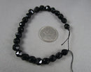 Black Onyx Star Cut Beads 8mm C760