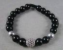 Black Onyx Gemstone Bracelet Z066