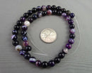 Purple Agate Beads Round (Various Sizes)