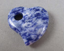 Blue Quartz Big Hole Bead 30mm 1pc C753