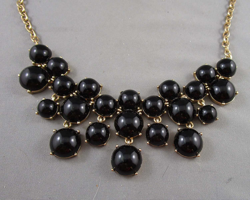 Vintage Gold Tone Statement Necklace H066-11