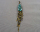 Chrysocolla & Malachite Gemstone Pendant H090-9