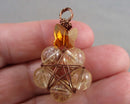 Citrine Gemstone Pendant H090-10