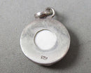 Floral Pendant 925 Sterling Silver (Vintage) H090-16