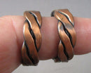 Copper Earrings (Vintage) H090-18
