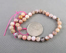 Pink Opal Beads Round (Various Sizes)