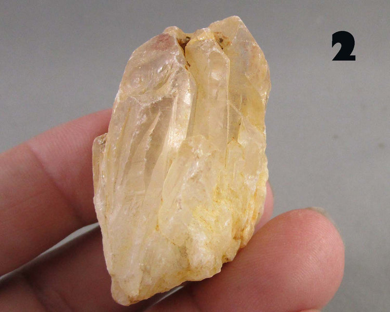 You Choose!  Tangerine Quartz Crystals