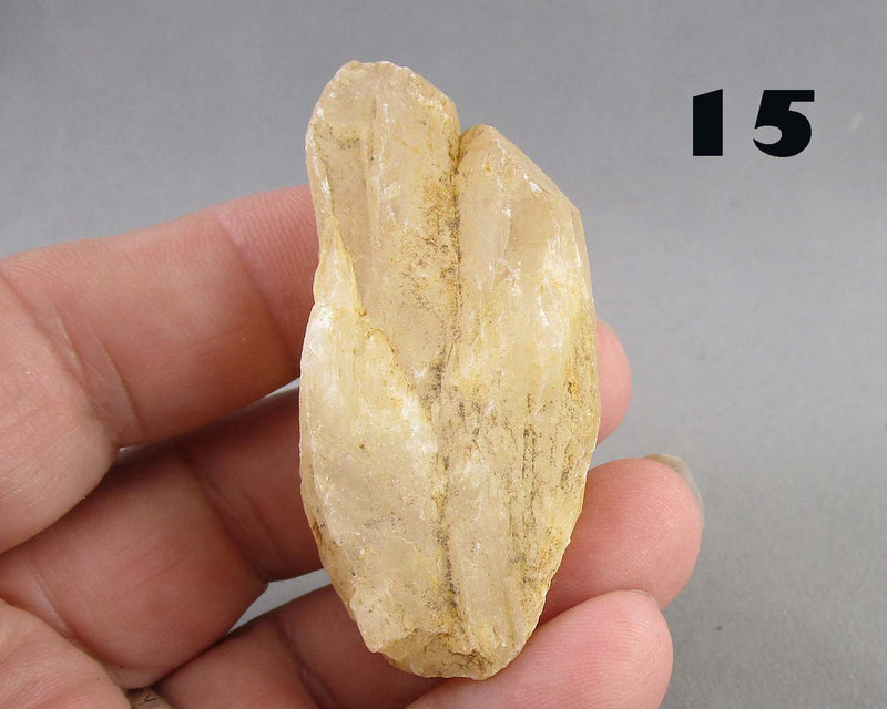 You Choose!  Tangerine Quartz Crystals