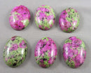 You Choose!  Ruby Zoisite Gemstone Cabochons