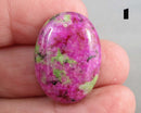 You Choose!  Ruby Zoisite Gemstone Cabochons