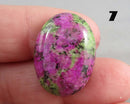 You Choose!  Ruby Zoisite Gemstone Cabochons