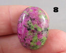 You Choose!  Ruby Zoisite Gemstone Cabochons