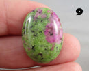 You Choose!  Ruby Zoisite Gemstone Cabochons