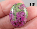 You Choose!  Ruby Zoisite Gemstone Cabochons
