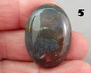 You Choose!  Moss Agate Gemstone Cabochons