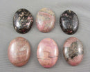 You Choose!  Rhodonite Gemstone Cabochons