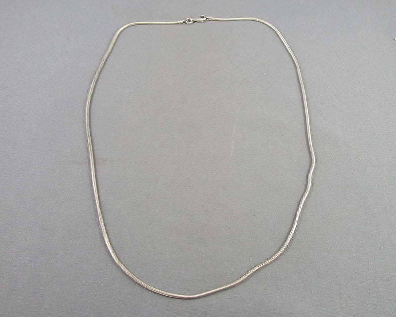 1.4mm Snake Chain Sterling Silver 925 (Vintage) H076-18