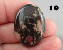 You Choose!  Rhodonite Gemstone Cabochons