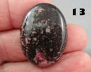 You Choose!  Rhodonite Gemstone Cabochons
