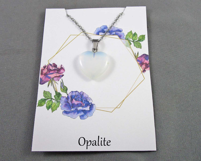 FREE Gemstone Heart Necklace with $30 Purchase!