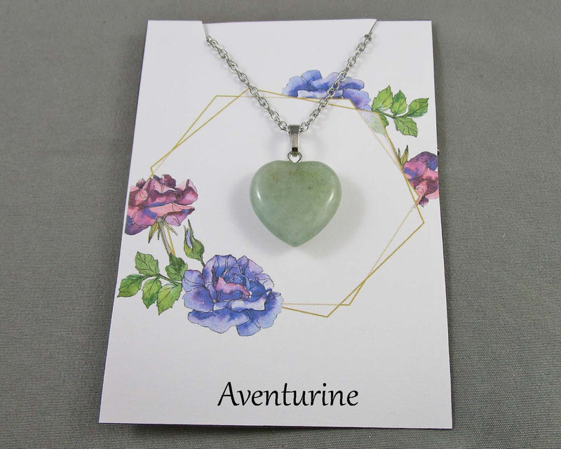 FREE Gemstone Heart Necklace with $30 Purchase!