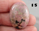 You Choose!  Rhodonite Gemstone Cabochons
