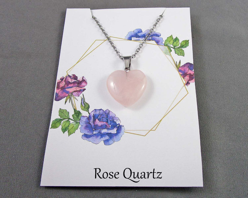 FREE Gemstone Heart Necklace with $30 Purchase!