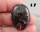 You Choose!  Rhodonite Gemstone Cabochons