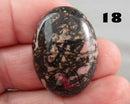 You Choose!  Rhodonite Gemstone Cabochons