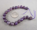 Amethyst Bead Strand Round Various Sizes