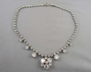 Beautiful Rhinestone Necklace (Vintage) H093-20