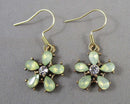 Crystal Rhinestone Earrings (Vintage) H093-25