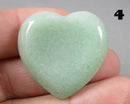 You Choose!  Gemstone Heart Worry Stones