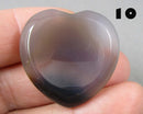You Choose!  Gemstone Heart Worry Stones