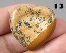 You Choose!  Gemstone Heart Worry Stones
