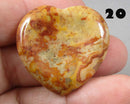 You Choose!  Gemstone Heart Worry Stones